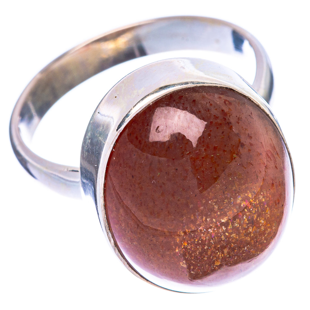 Sunstone Ring Size 9 (925 Sterling Silver) R1456
