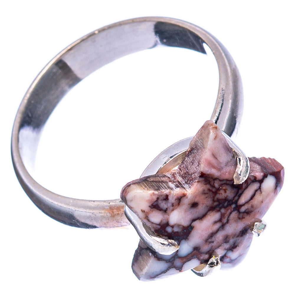 Wild Horse Jasper Star Ring Size 7.25 (.925 Sterling Silver)