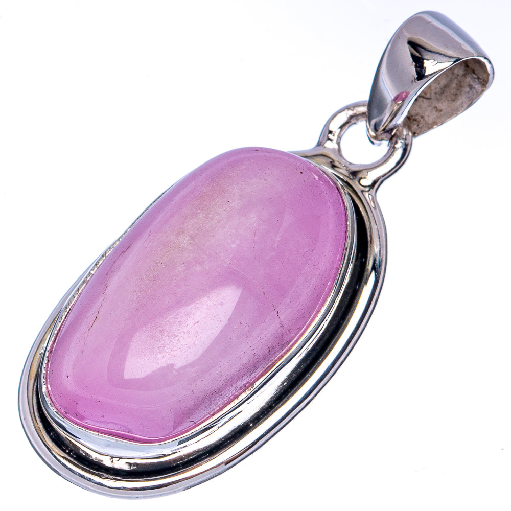 Rare Kunzite Pendant 1 3/8" (925 Sterling Silver) P41282