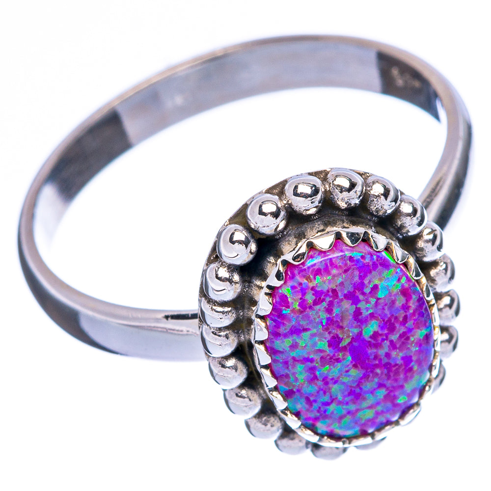 Synthetic Opal Ring Size 9 (925 Sterling Silver) R146310