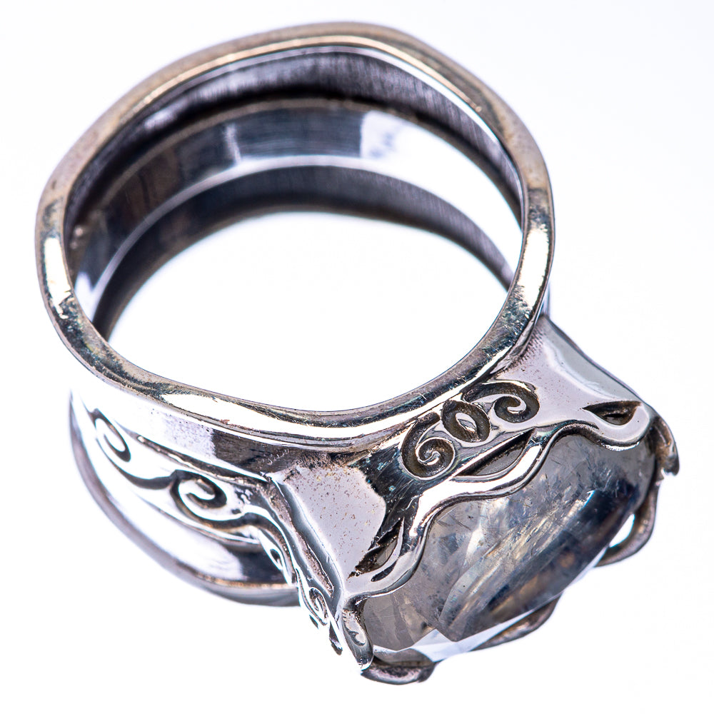 Rainbow Moonstone Ring Size 7.25 (925 Sterling Silver) R145108