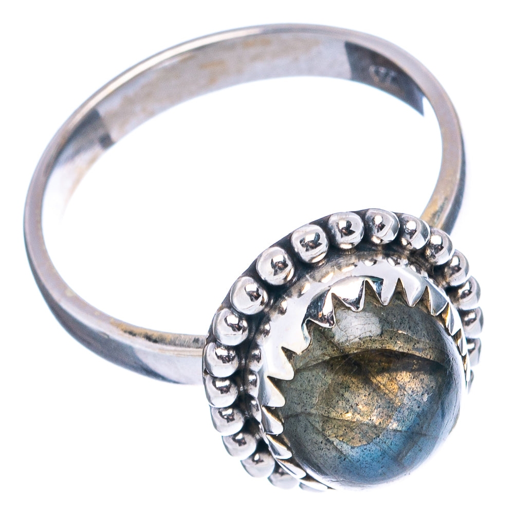 Labradorite Ring Size 7 (.925 Sterling Silver)