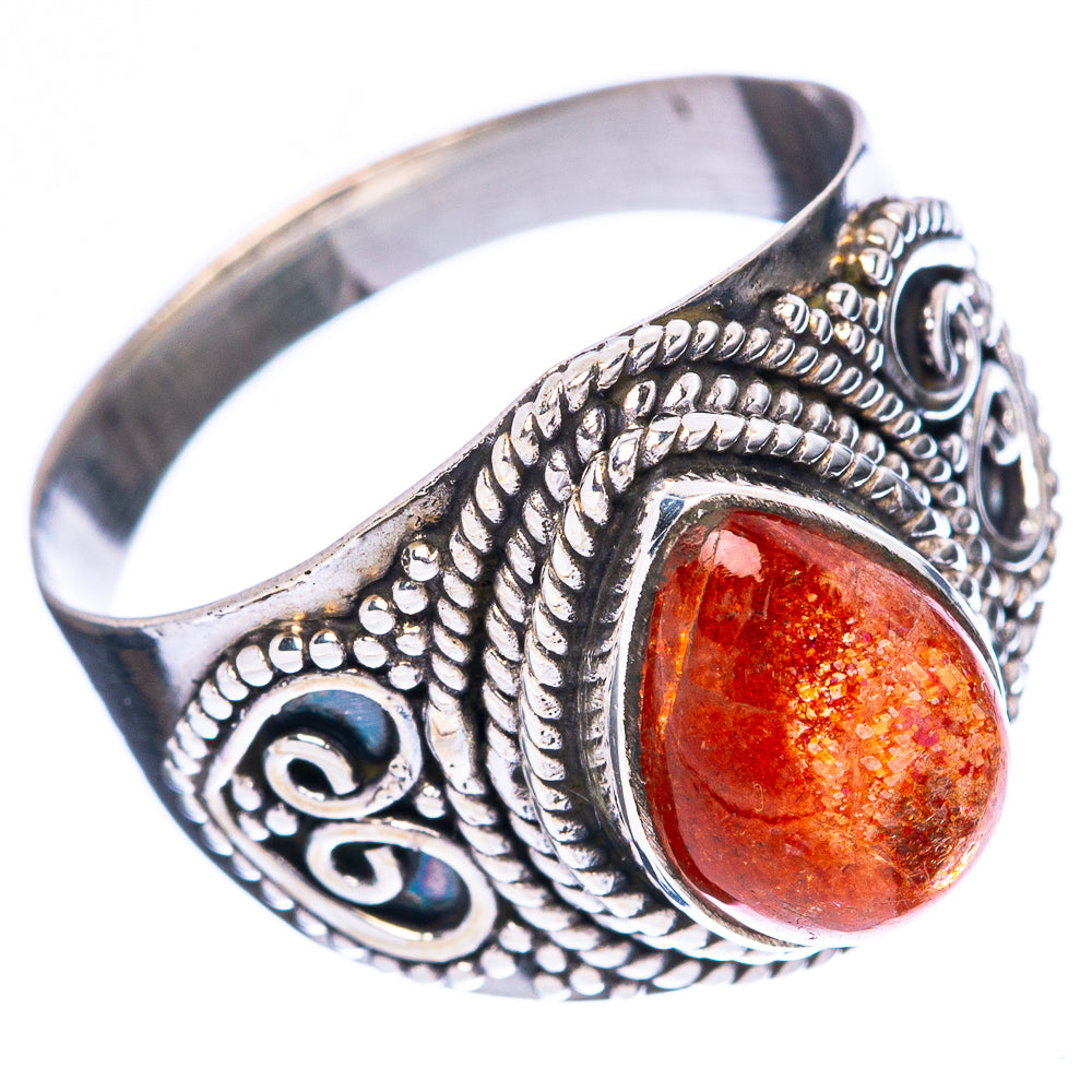 Sunstone 925 Sterling Silver Ring Size 7 (925 Sterling Silver) R3915
