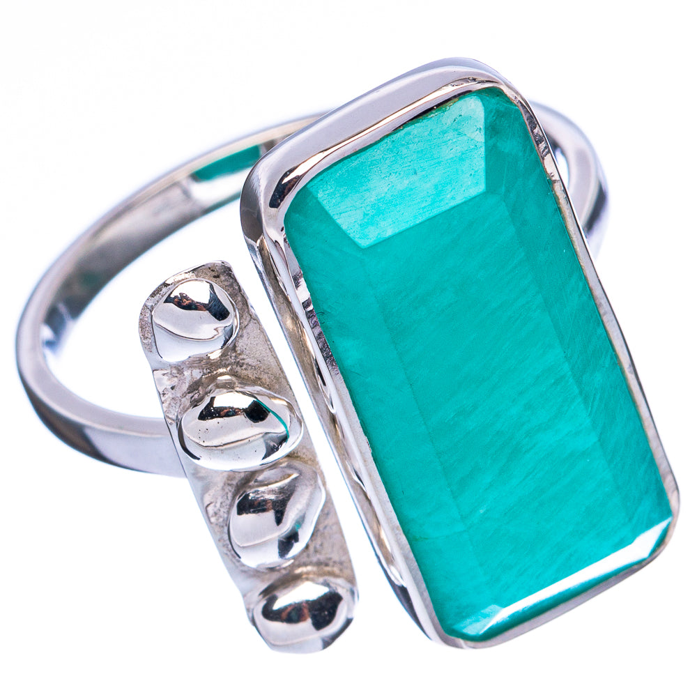 Asc Premium Amazonite Ring Size 9 (925 Sterling Silver) R3450