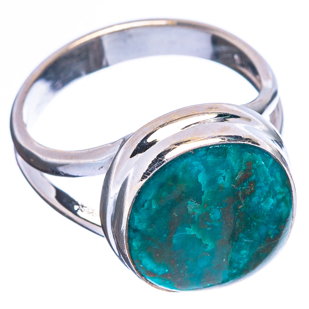 Chrysocolla Ring Size 6 (925 Sterling Silver) R5072