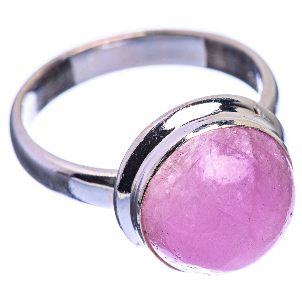 Kunzite 925 Sterling Silver Ring Size 8