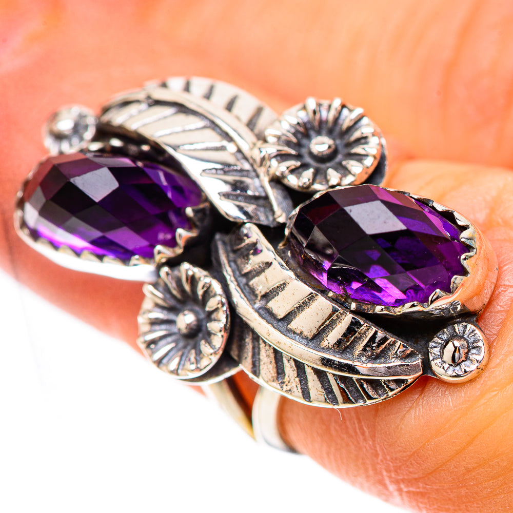 Amethyst Ring Size 4.25 (925 Sterling Silver) RING139748