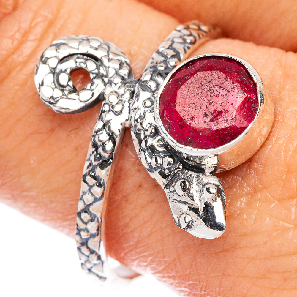Value Red Sillimanite Ring Size 10.25 (925 Sterling Silver) R3336