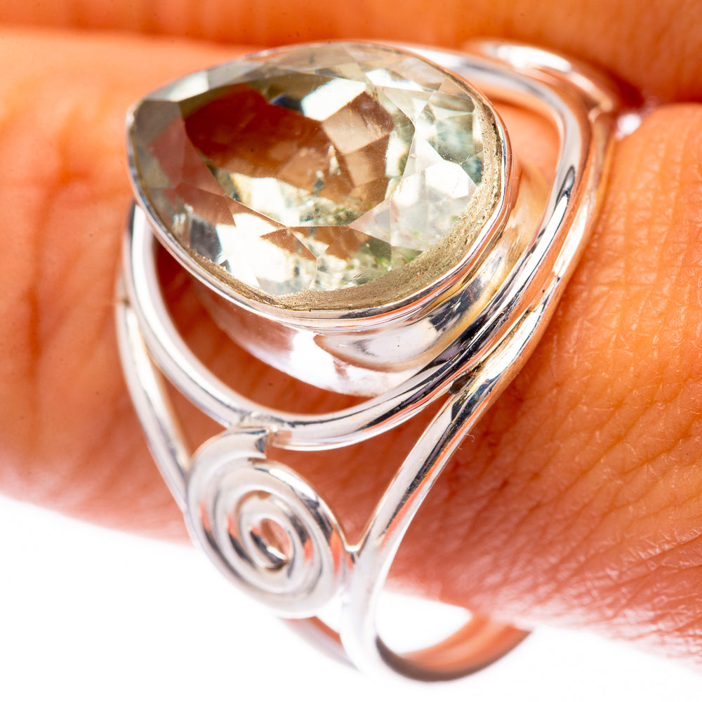 White Quartz Ring Size 10.5 (925 Sterling Silver) R140512