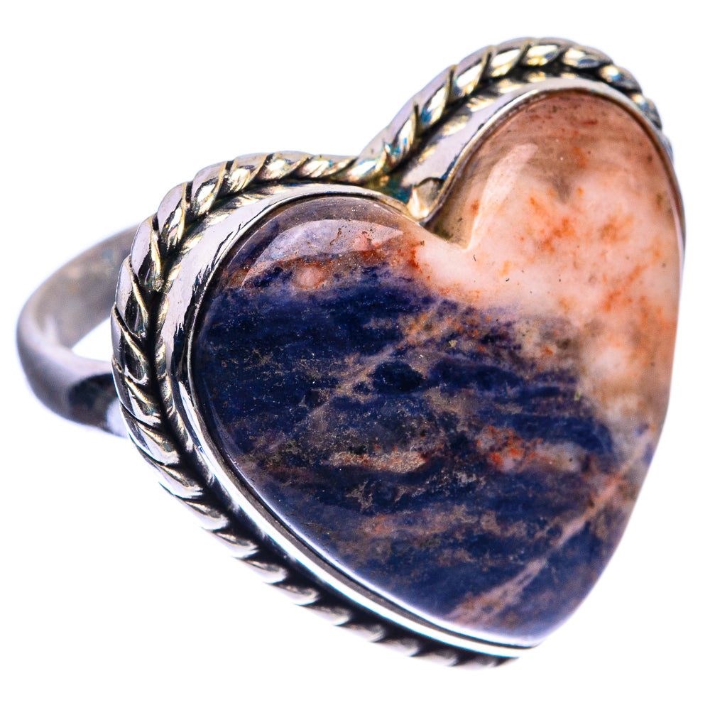 Large Sodalite Ring Size 8 (925 Sterling Silver) R144172