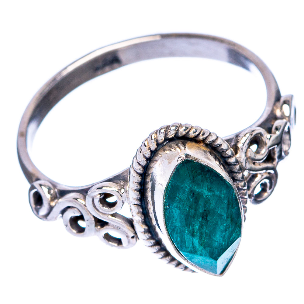 Emerald Dainty Ring Size 6 (925 Sterling Silver) R145082