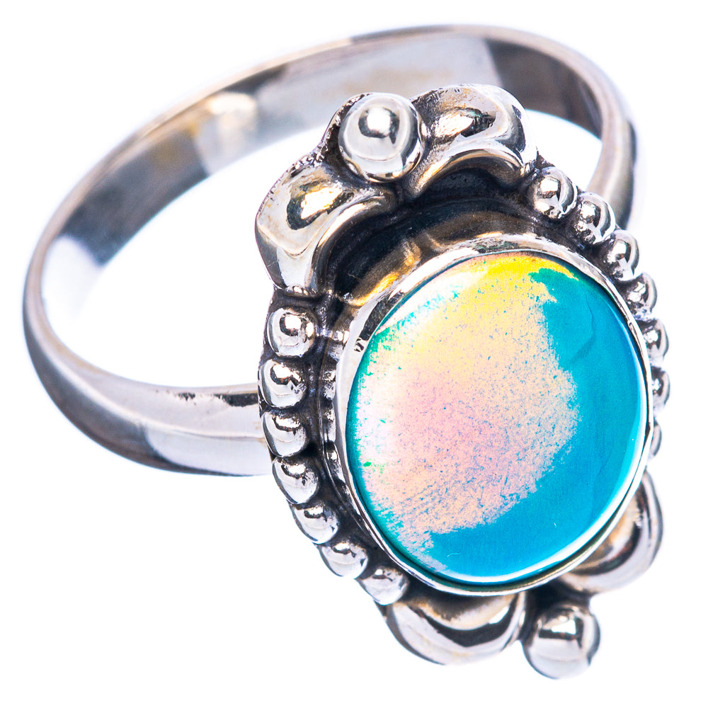 Aura Opal Ring Size 8.5 (925 Sterling Silver) R4511