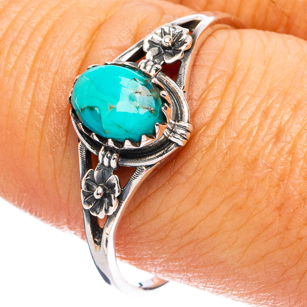 Mohave Turquoise Ring Size 9.75 (925 Sterling Silver) R8331