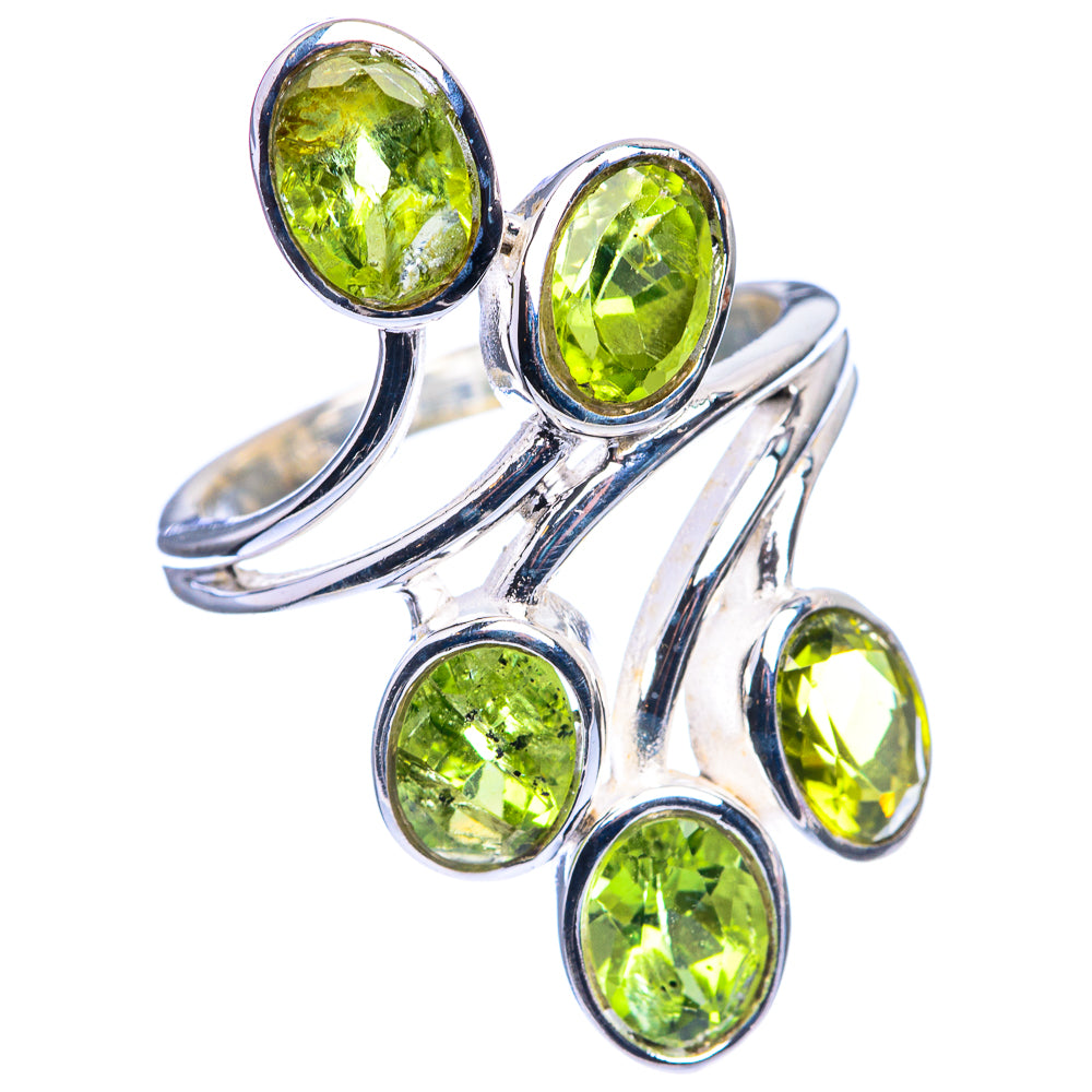 Peridot Ring Size 6.5 (925 Sterling Silver) R142407