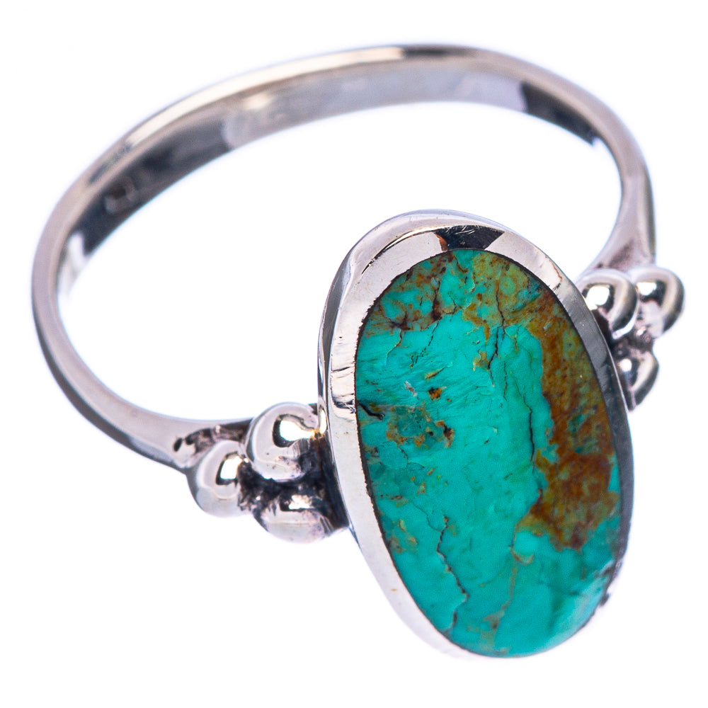 Rare Arizona Turquoise Ring Size 7.5 (925 Sterling Silver) R146840