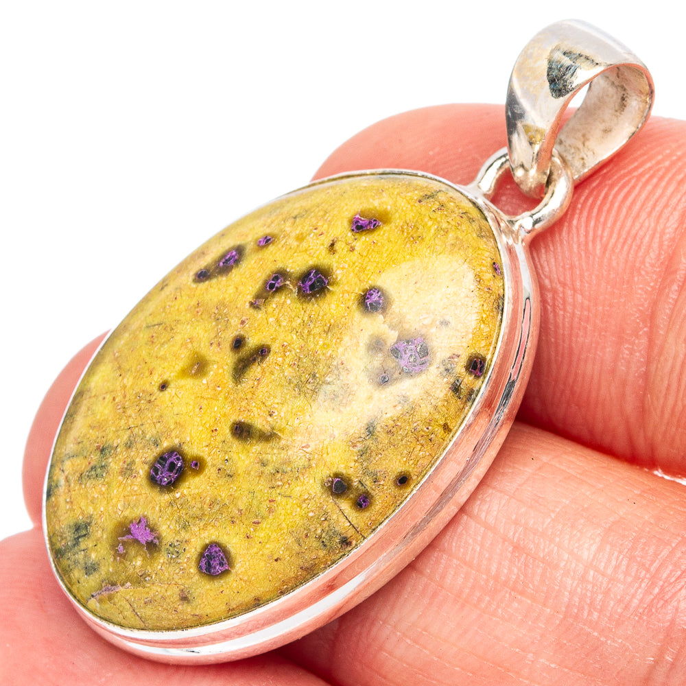 Atlantisite Pendant 1 1/2" (925 Sterling Silver) P43480