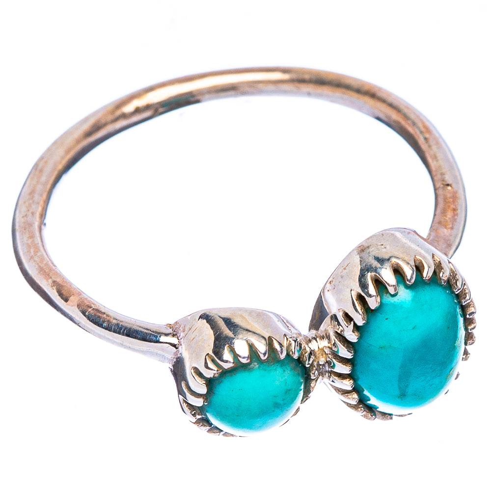 Turquoise Dainty Ring Size 7 (925 Sterling Silver) R146941