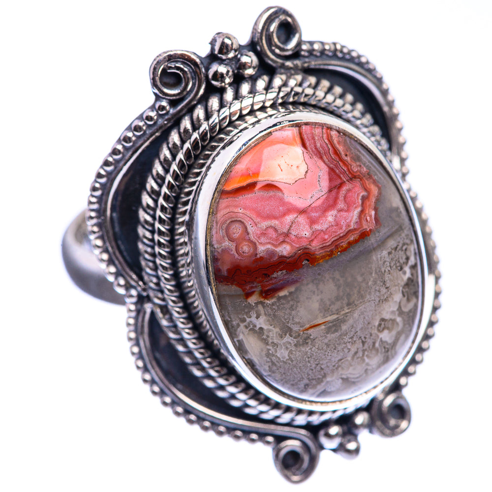Ocean Jasper 925 Sterling Silver Ring Size 6.25