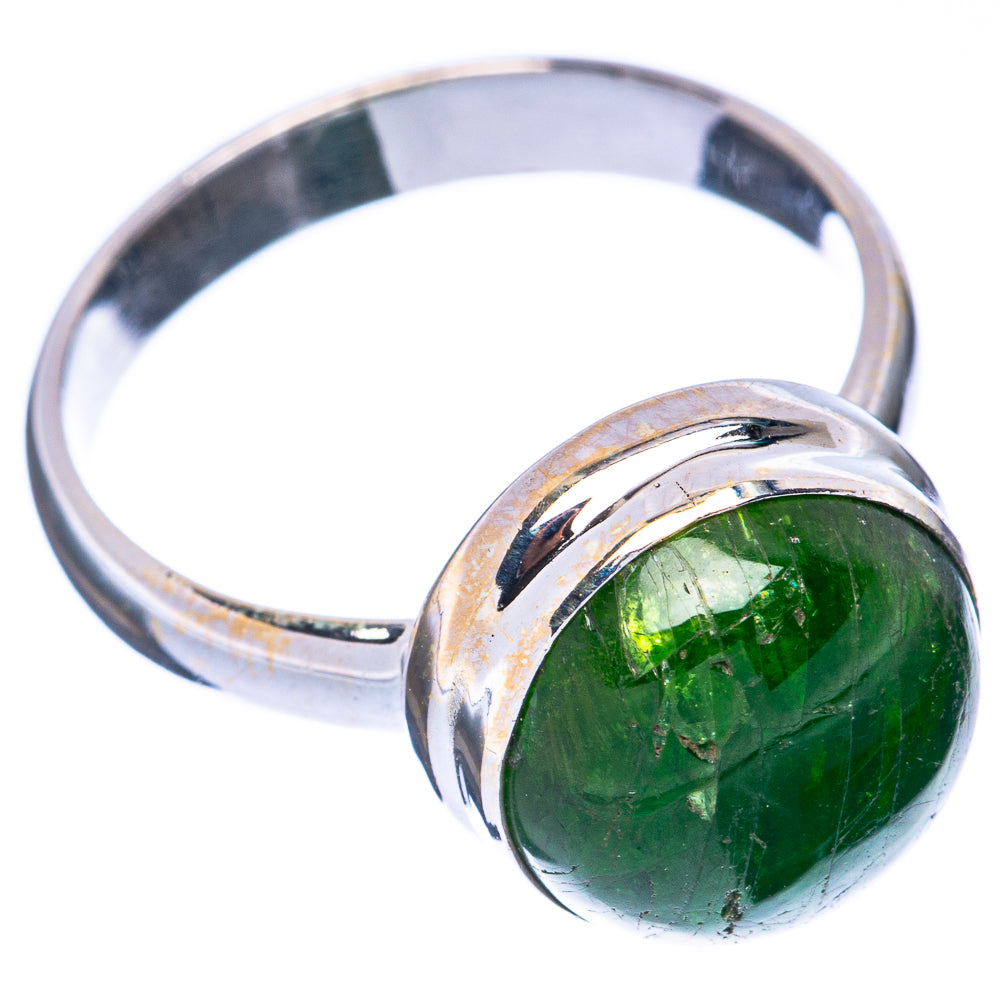 Rare Chrome Diopside Ring Size 8.75 (925 Sterling Silver) R2078