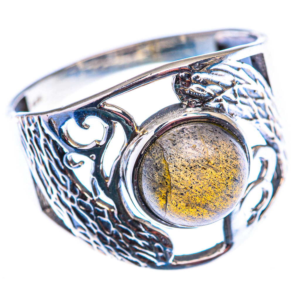 Labradorite Ring Size 11 (925 Sterling Silver) RING140108
