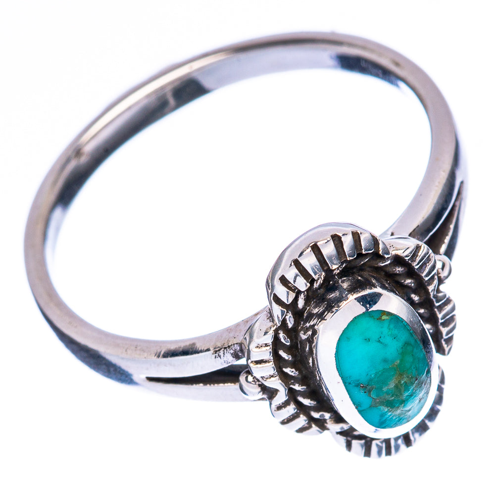 Rare Arizona Turquoise Ring Size 8.75 (925 Sterling Silver) R3249