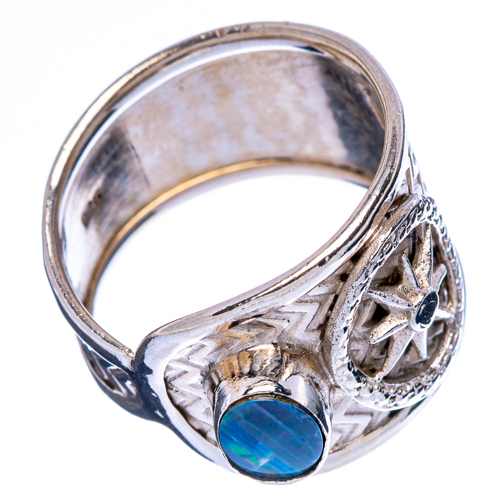 Synthetic Opal Ring Size 7.25 (925 Sterling Silver) R146307