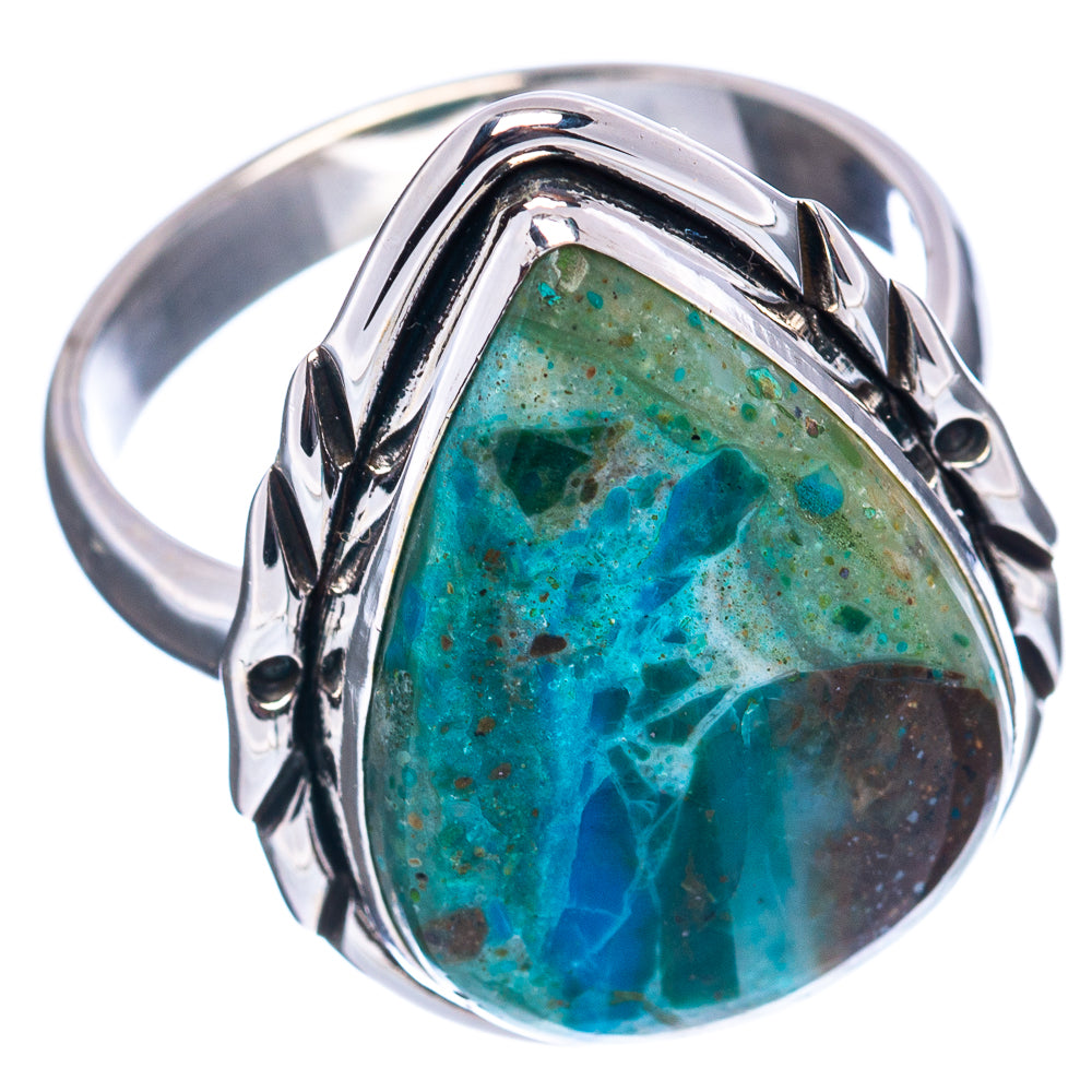 Rare Premium Peruvian Opal Ring Size 10 (.925 Sterling Silver)