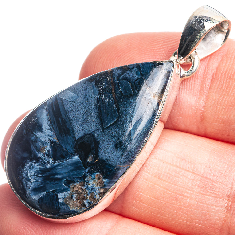 Pietersite Pendant 1 5/8" (925 Sterling Silver) P39121