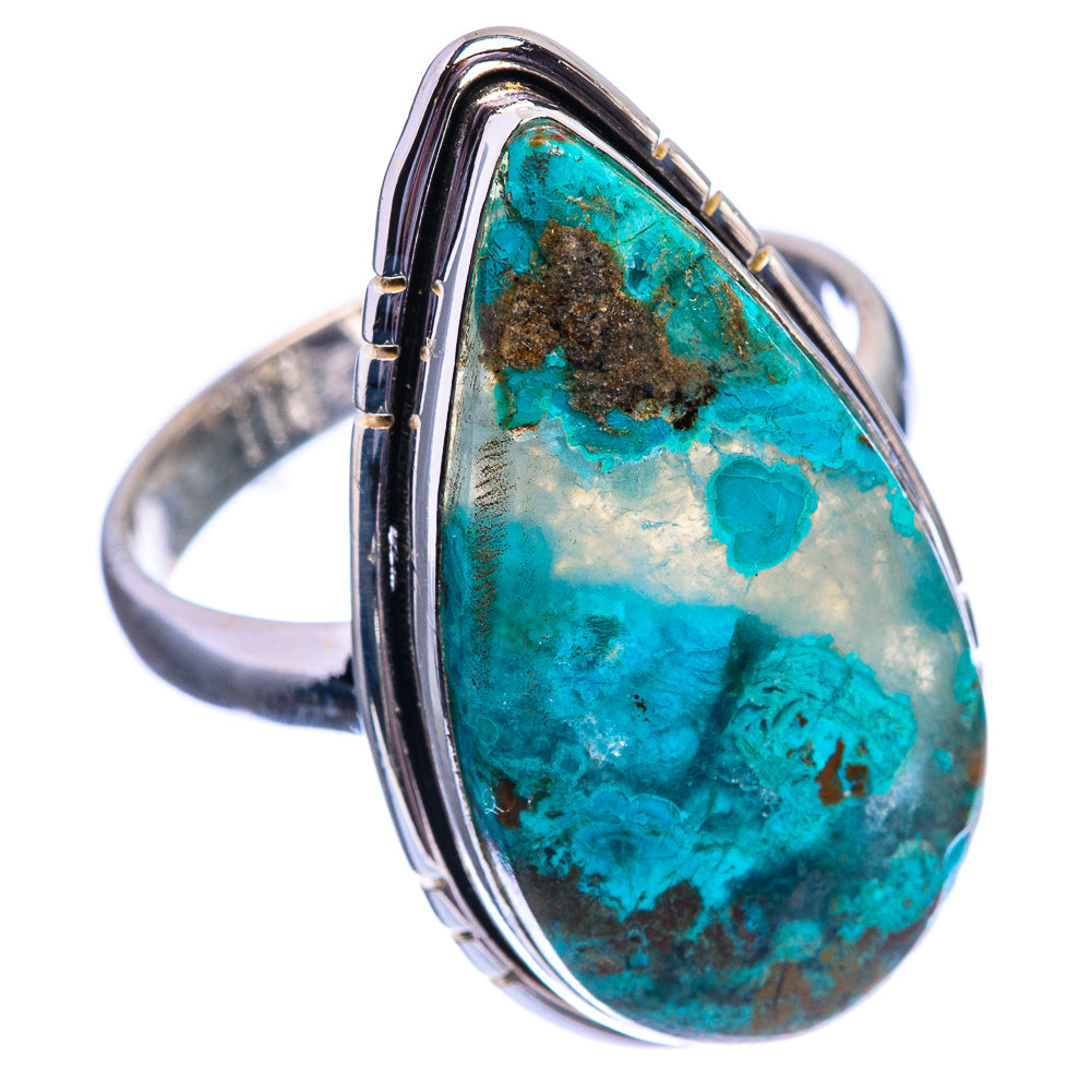 Chrysocolla Ring Size 10.25 (925 Sterling Silver) R142195