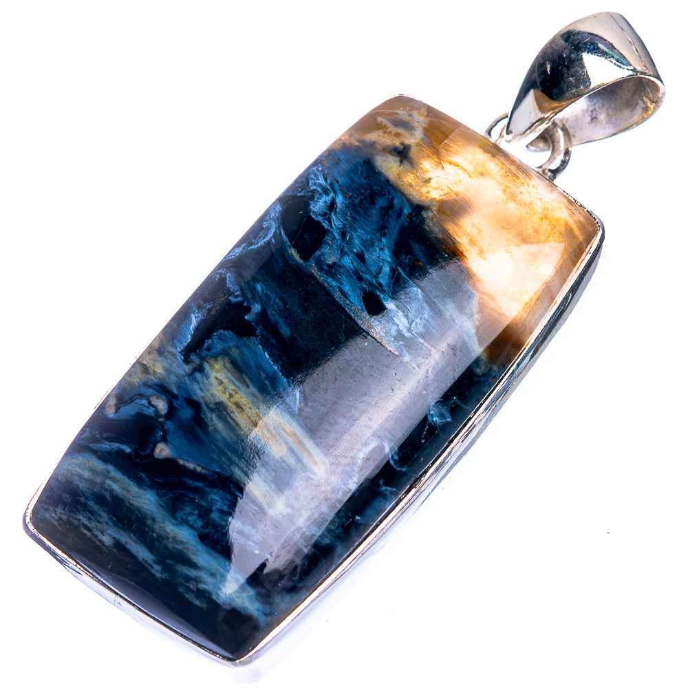 Pietersite Pendant 1 3/4" (925 Sterling Silver) P39363
