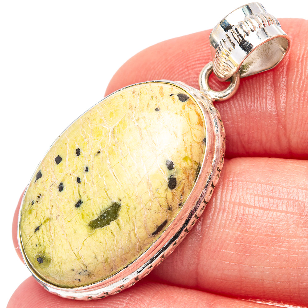 Atlantisite Pendant 1 1/2" (.925 Sterling Silver)