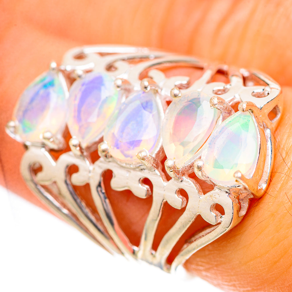 Ethiopian Opal Ring Size 6.5 (925 Sterling Silver) RING139751
