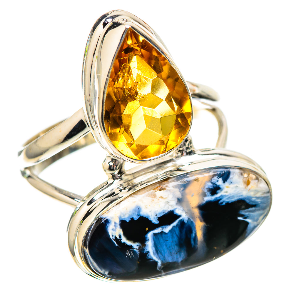Large Pietersite, Citrine Ring Size 9.75 (925 Sterling Silver) RING137985