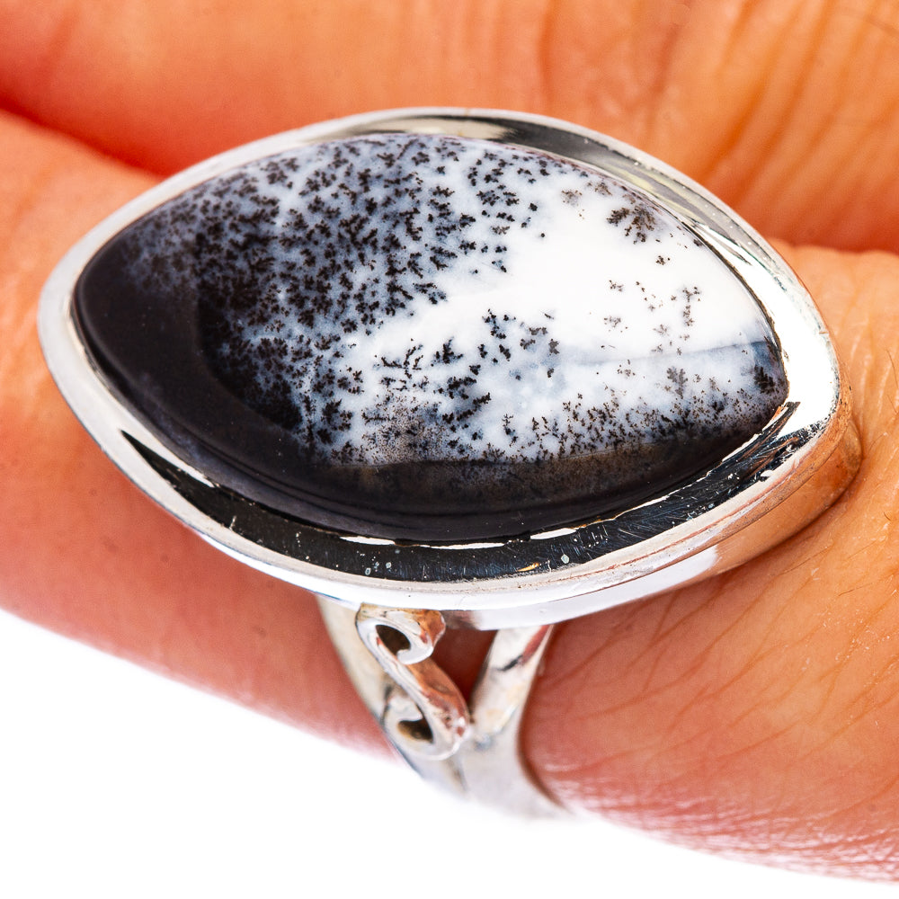 Dendritic Opal Ring Size 7 (925 Sterling Silver) R146527