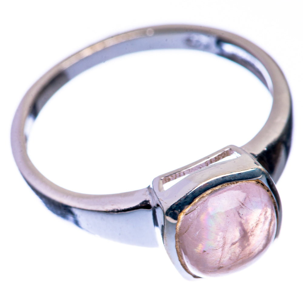 Rose Quartz Dainty Ring Size 6 (925 Sterling Silver) R142575