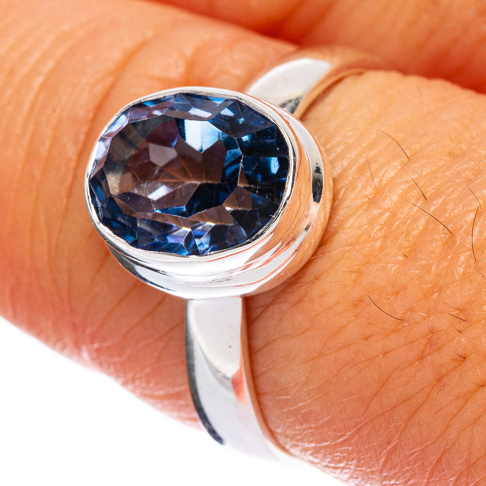 Blue Mystic Topaz Ring Size 7.75 (925 Sterling Silver) R146430