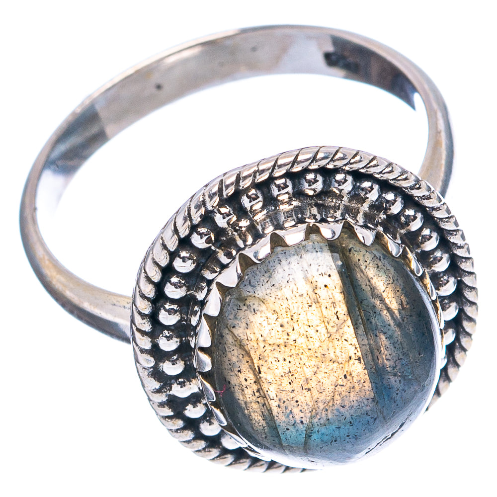 Labradorite Ring Size 7 (.925 Sterling Silver)