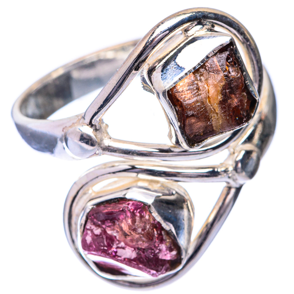 Raw Pink Tourmaline Ring Size 9.75 (925 Sterling Silver) R141498