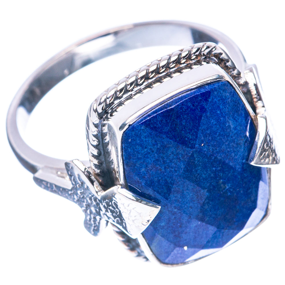 Premium Lapis Lazuli 925 Sterling Silver Ring Size 9 (925 Sterling Silver) R2667
