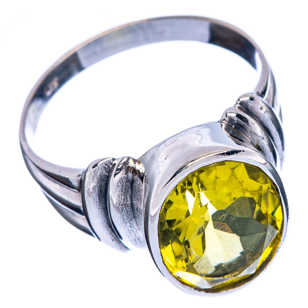 Faceted Citrine Ring Size 9 (925 Sterling Silver) R146365
