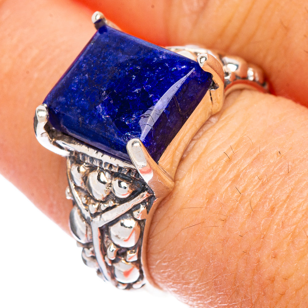Sapphire Ring Size 7.75 (925 Sterling Silver) R147100