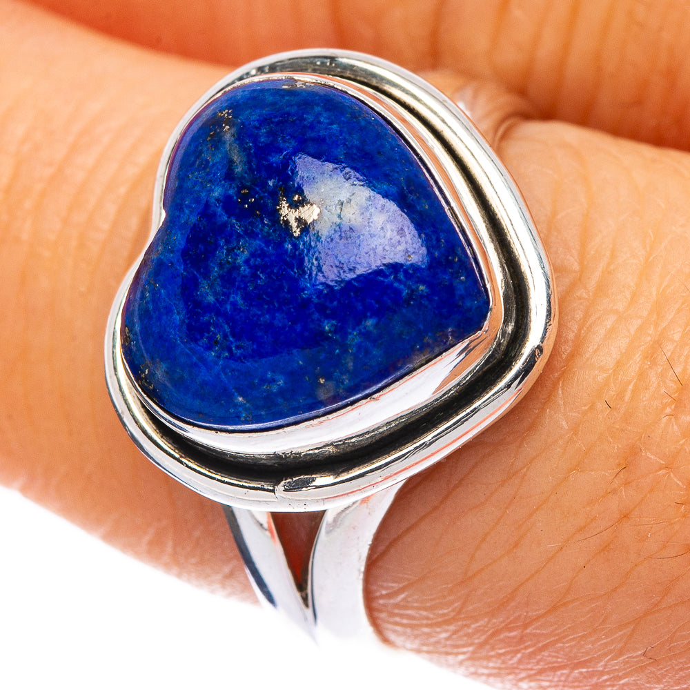Lapis Lazuli Ring Size 7.75 (925 Sterling Silver) R146090