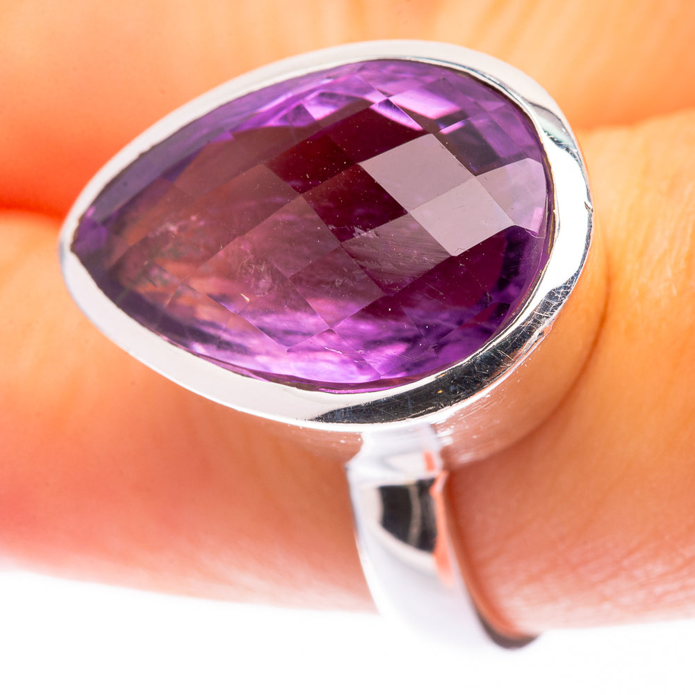 Amethyst Ring Size 7.5 (925 Sterling Silver) R141290