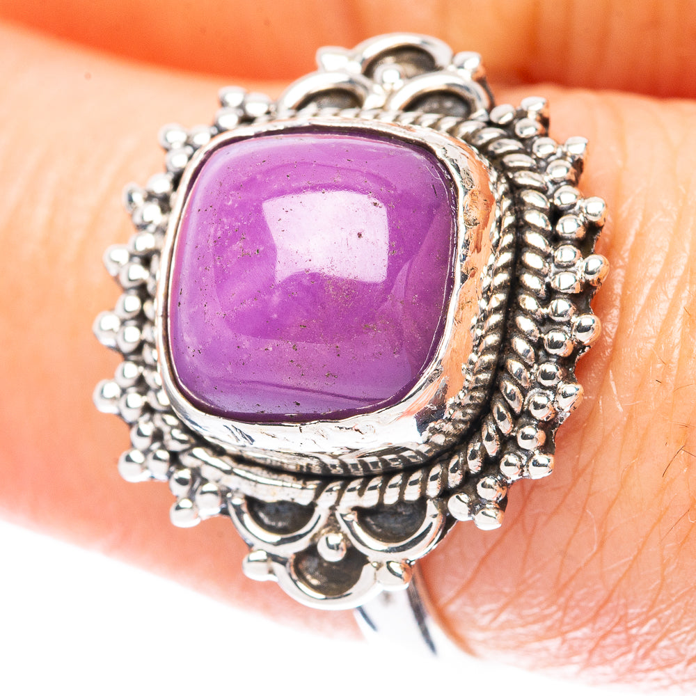 Phosphosiderite Ring Size 7.75 (925 Sterling Silver) R4027