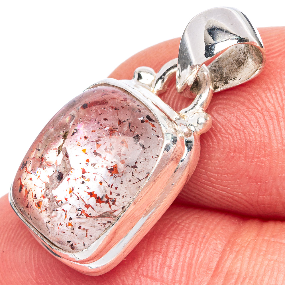 Rare Super Seven Pendant 1" (925 Sterling Silver) P39947