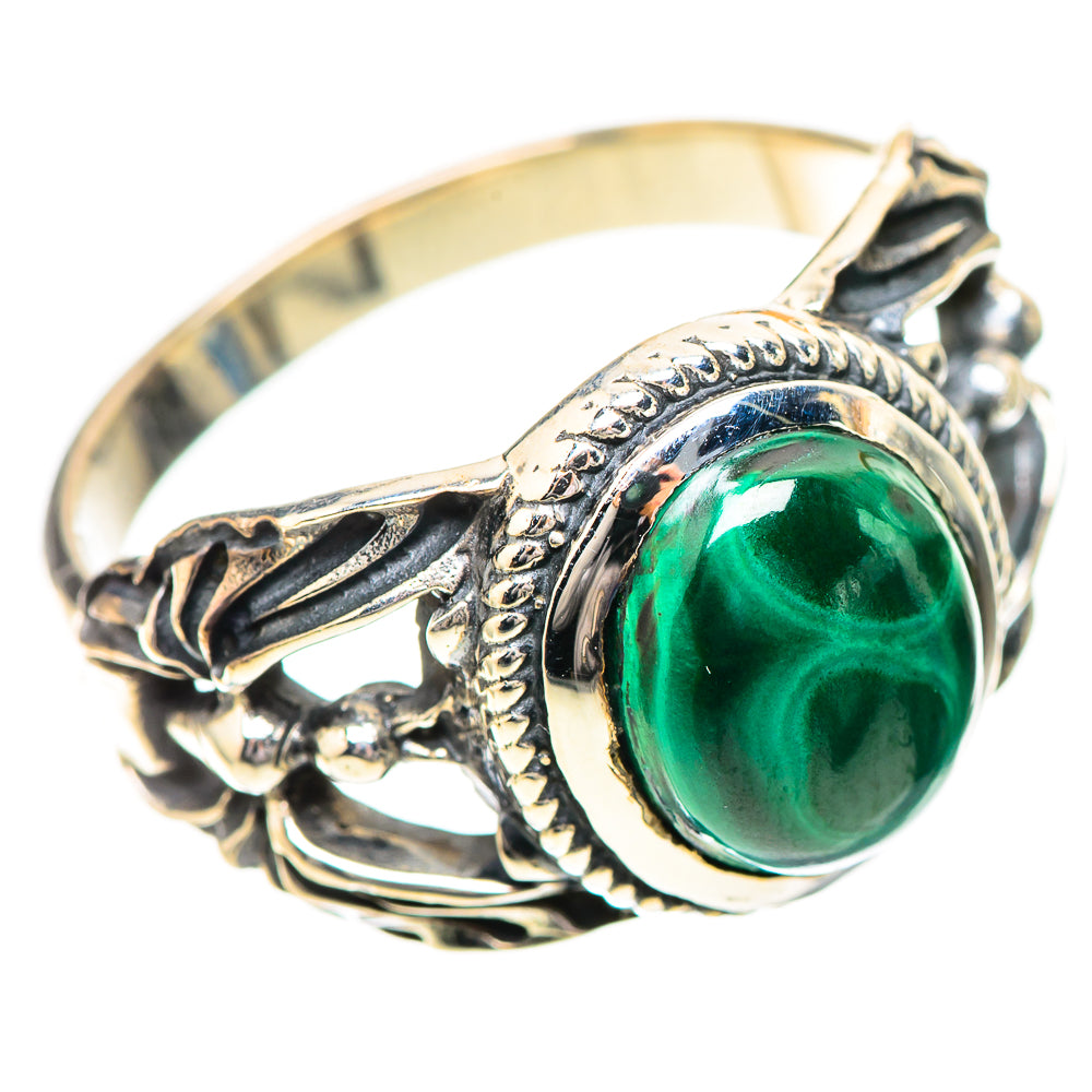 Malachite Ring Size 9.25 (925 Sterling Silver) RING139793