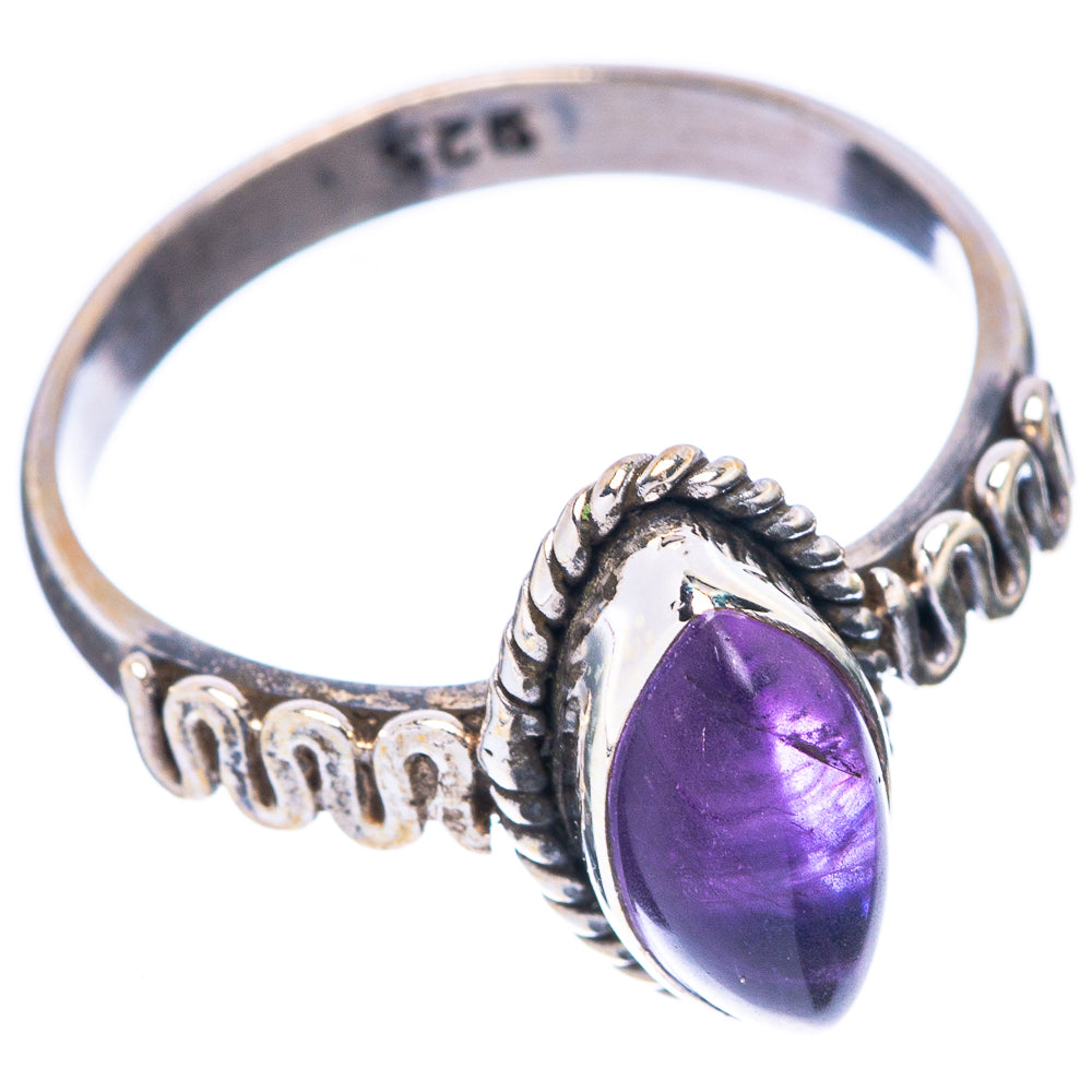 Amethyst Ring Size 7 (925 Sterling Silver) R5667