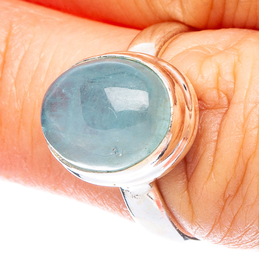 Aquamarine Ring Size 7 (925 Sterling Silver) R6619