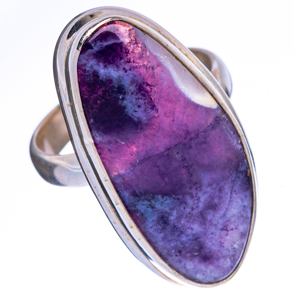 Rare Mexican Purple Opal Ring Size 6 (925 Sterling Silver) R1361