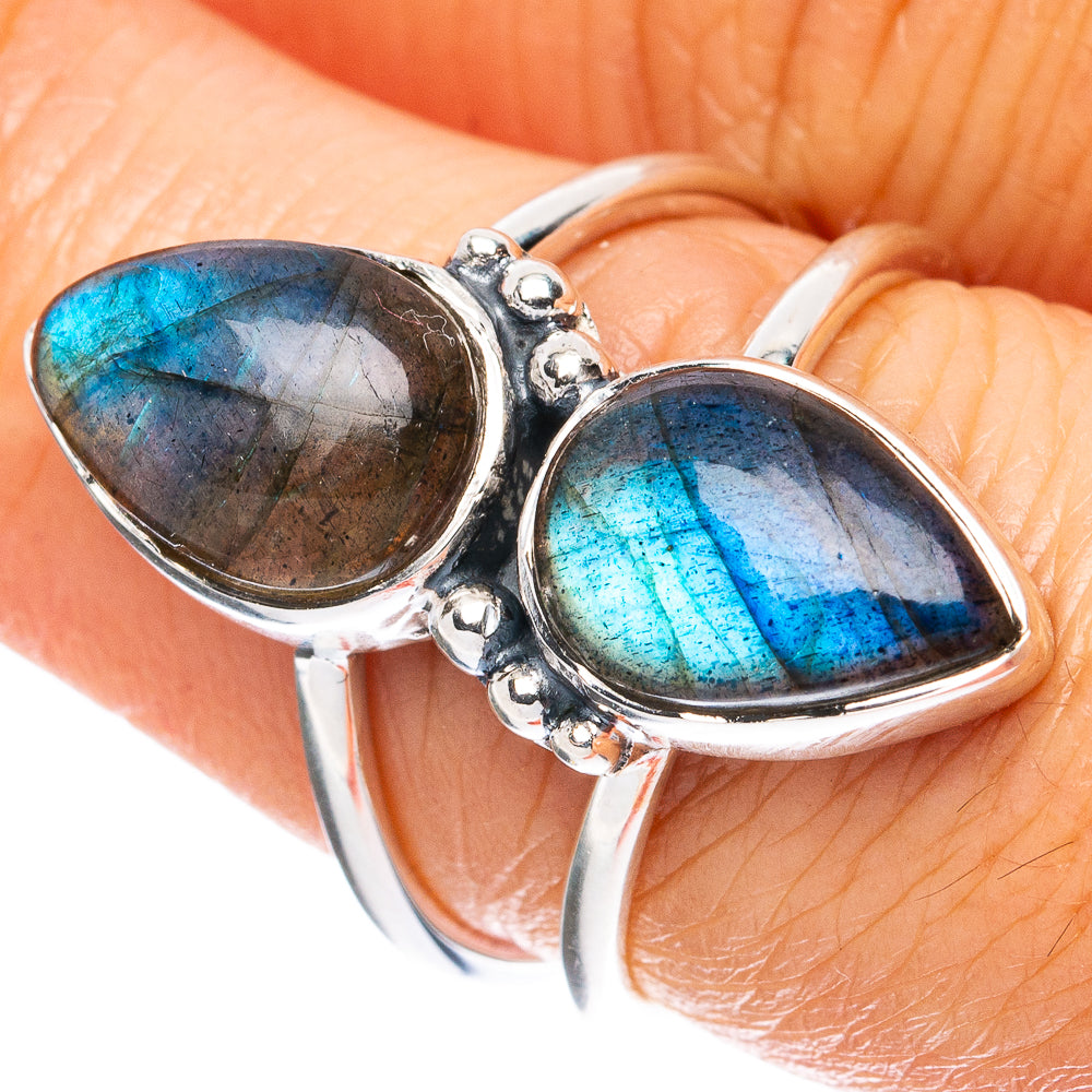 Premium Labradorite 925 Sterling Silver Ring Size 7 Ana Co R3619